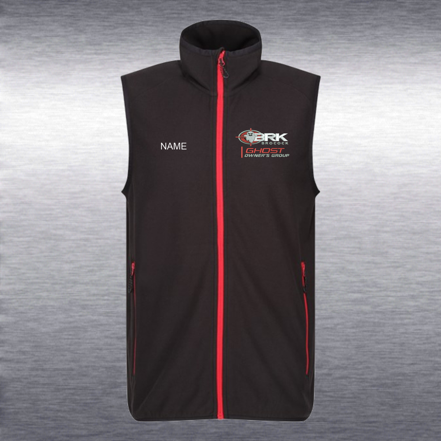 BRK Ghost Owners 2tone Fleece Gilet